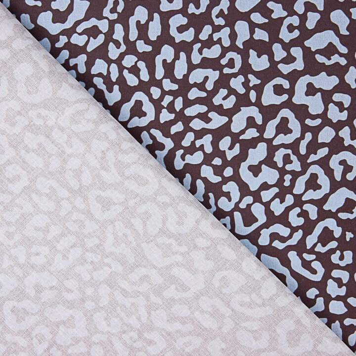 Nairobi Chocolate Printed Percale - Ribes y Casals