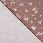 Amélie Old Rose Printed Percale - Ribes y Casals