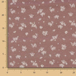 Amélie Old Rose Printed Percale - Ribes y Casals
