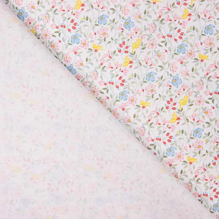 Valentina Multicolour Printed Percale - Ribes y Casals