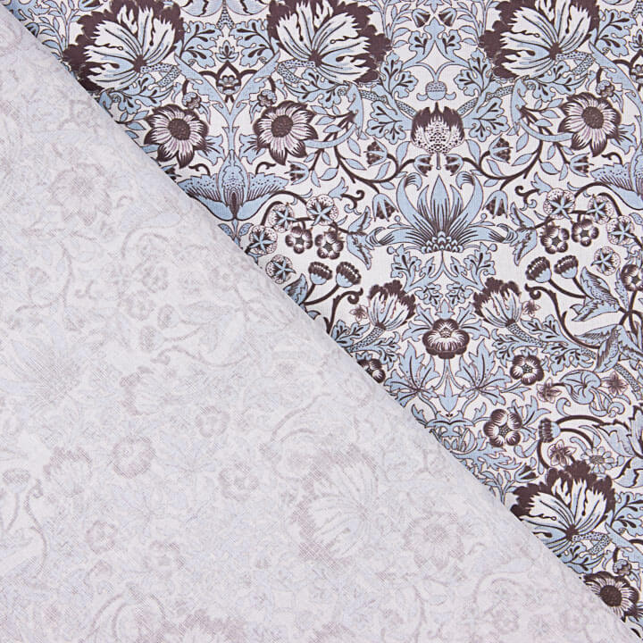 Blue Willow Printed Percale - Ribes y Casals