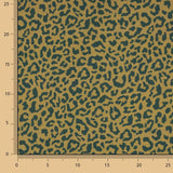 Mustard Green Nairobi Printed Percale - Ribes y Casals