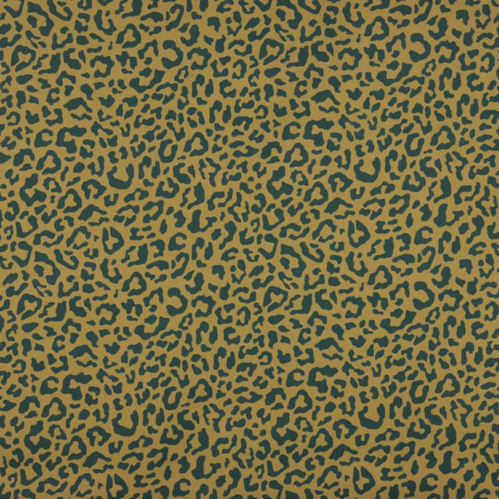 Mustard Green Nairobi Printed Percale - Ribes y Casals
