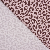Nairobi Printed Percale – Burgundy and Pink - Ribes y Casals