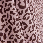Nairobi Printed Percale – Burgundy and Pink - Ribes y Casals