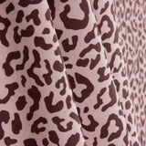 Nairobi Printed Percale – Burgundy and Pink - Ribes y Casals