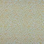 Nairobi Mustard Blue Printed Percale - Ribes y Casals