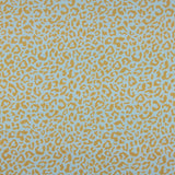 Nairobi Mustard Blue Printed Percale - Ribes y Casals