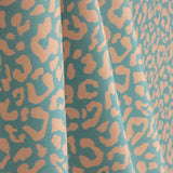 Nairobi Printed Percale – Pink and Aquamarine - Ribes y Casals