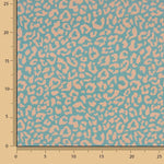 Nairobi Printed Percale – Pink and Aquamarine - Ribes y Casals