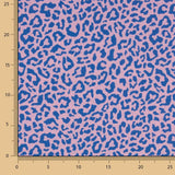 Nairobi Pink and Blue Printed Percale - Ribes y Casals