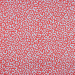 Nairobi Red and Blue Printed Percale - Ribes y Casals
