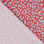 Nairobi Red and Blue Printed Percale - Ribes y Casals