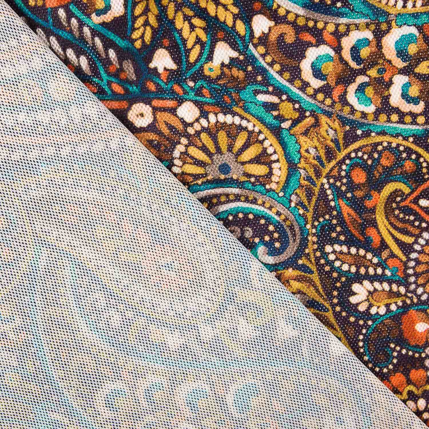 Velvety Paisley Canard Dot - Ribes y Casals