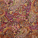 Velvety Paisley Fuchsia Dot - Ribes y Casals