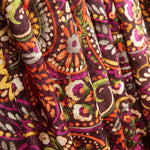 Velvety Paisley Fuchsia Dot - Ribes y Casals