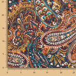 Velvety Paisley Canard Dot - Ribes y Casals