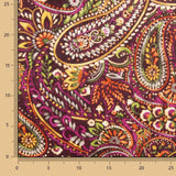 Velvety Paisley Fuchsia Dot - Ribes y Casals