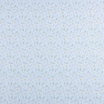 Wild Twigs Blue Cotton Piqué - Ribes y Casals