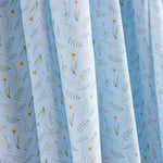 Wild Twigs Blue Cotton Piqué - Ribes y Casals