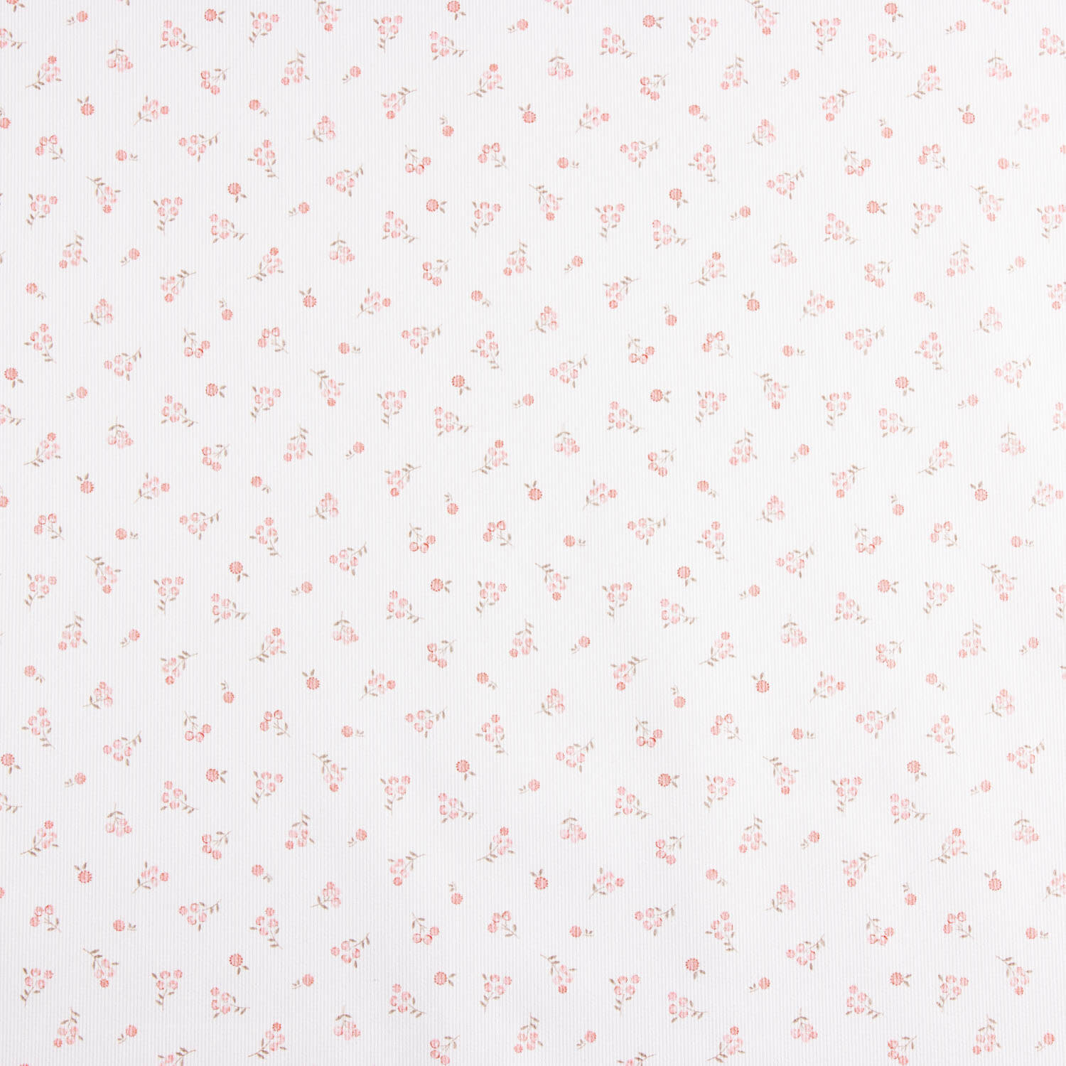 Pink Mini Flower Cotton Piqué - Ribes y Casals