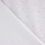 Piqué Algodón Mini Ramitas Gris - Ribes y Casals