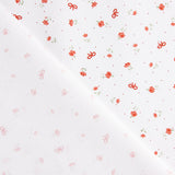 Mini Floral and Bow Cotton Piqué - Ribes y Casals