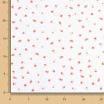 Mini Floral and Bow Cotton Piqué - Ribes y Casals
