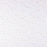 Pink Clouds and Stars Cotton Piqué - Ribes y Casals