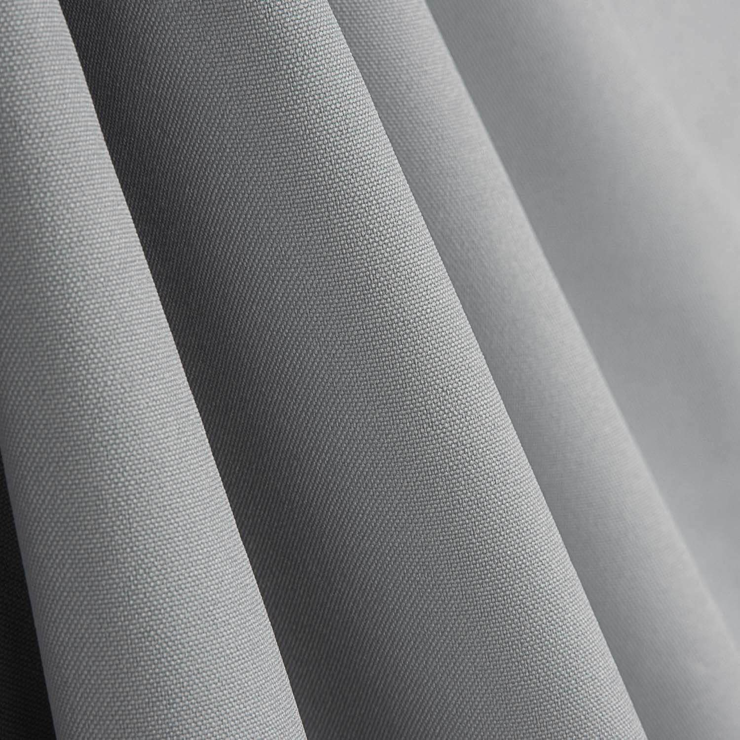 Plain Gray Polyester Fabric - Ribes y Casals