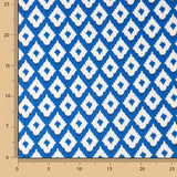 Blue Ikat Print Viscose - Ribes y Casals