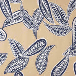 Blue Coralia Printed Viscose - Ribes y Casals