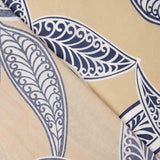 Blue Coralia Printed Viscose - Ribes y Casals