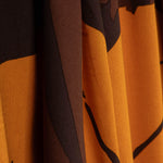 Orange Amazonia Printed Viscose - Ribes y Casals
