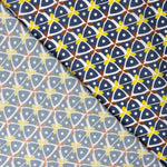 Kaleido Navy Blue Printed Viscose - Ribes y Casals