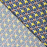 Kaleido Navy Blue Printed Viscose - Ribes y Casals