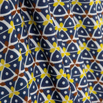 Kaleido Navy Blue Printed Viscose - Ribes y Casals