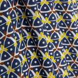Kaleido Navy Blue Printed Viscose - Ribes y Casals