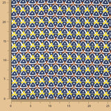 Kaleido Navy Blue Printed Viscose - Ribes y Casals