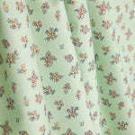 Vintage Print Percale in Seafoam Green - Ribes y Casals