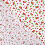 Organic Cotton Poplin with Cherry Print - Ribes y Casals