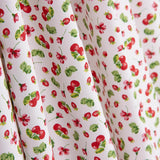 Organic Cotton Poplin with Cherry Print - Ribes y Casals