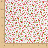 Organic Cotton Poplin with Cherry Print - Ribes y Casals