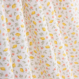 Organic Cotton Poplin with Lemon Print - Ribes y Casals