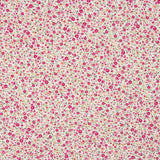 Organic Cotton Poplin with Fuchsia Thousand Flowers Print - Ribes y Casals