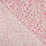Organic Cotton Poplin with Fuchsia Thousand Flowers Print - Ribes y Casals