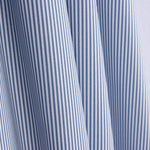 Organic Cotton Poplin Blue and White Stripes - Ribes y Casals