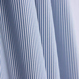 Organic Cotton Poplin Blue and White Stripes - Ribes y Casals
