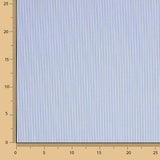 Organic Cotton Poplin Blue and White Stripes - Ribes y Casals