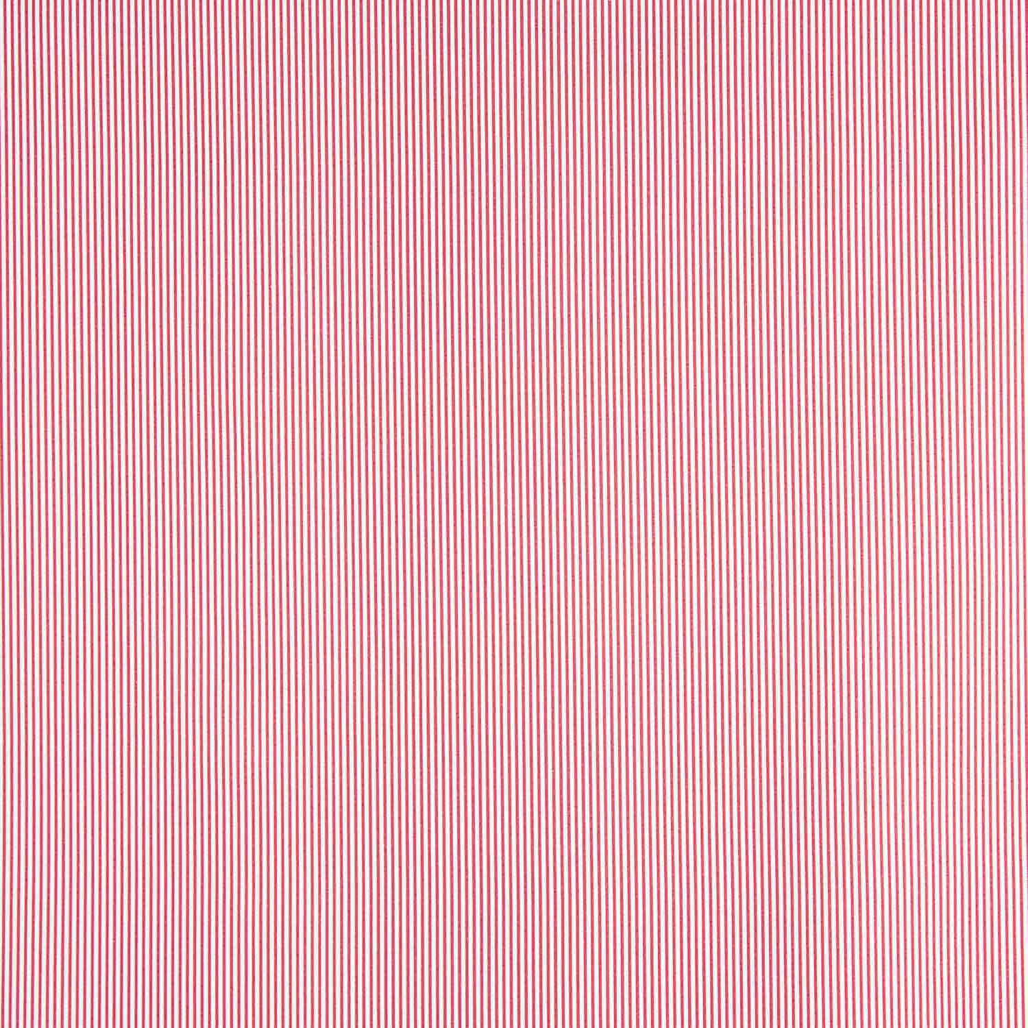 Red and White Organic Cotton Poplin - Ribes y Casals